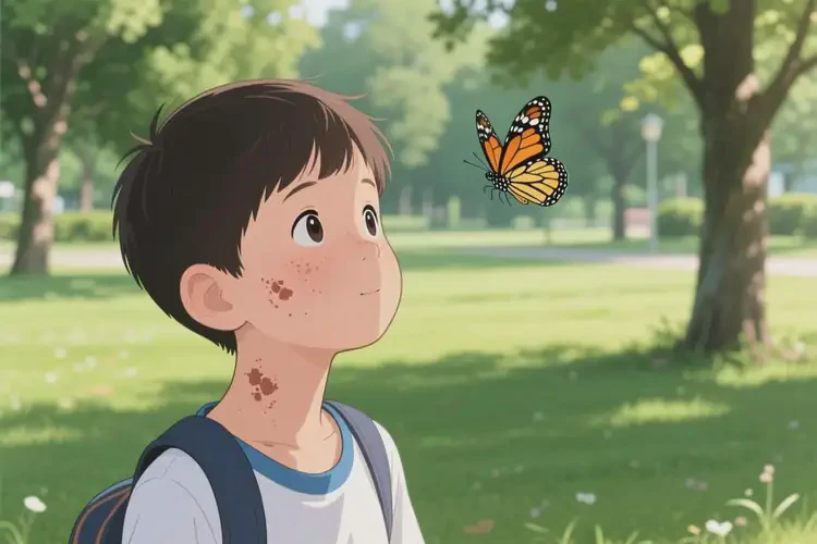 小學(xué)生脖子長(zhǎng)濕疹不管它會(huì)自己痊愈嗎(圖1)