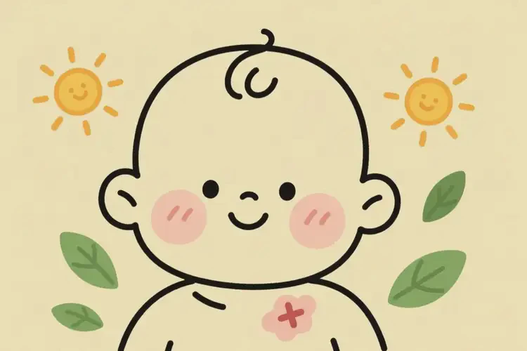 幼兒脖子出現(xiàn)濕疹不管它會自己自愈嗎(圖1)