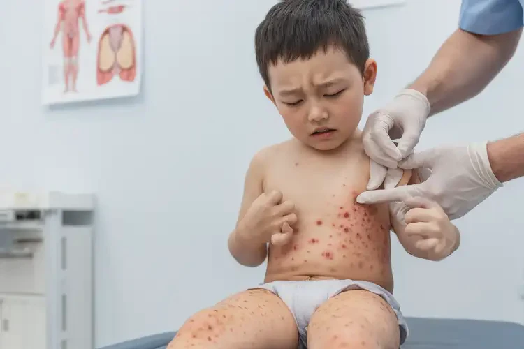 小兒肛周經(jīng)常長濕疹不管它會自己痊愈嗎(圖4)