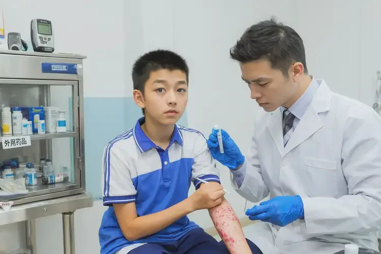 中學(xué)生四肢經(jīng)常長濕疹可以徹底自愈嗎(圖3)