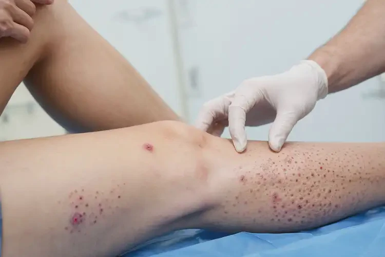 女性小腿偶爾長濕疹不管它會自己自愈嗎(圖3)