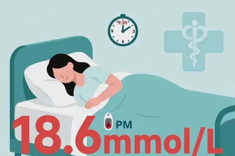 女性睡前血糖18點(diǎn)6是糖尿病嗎(圖1)