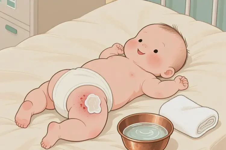 小孩屁股經(jīng)常起濕疹能徹底自愈嗎(圖2)