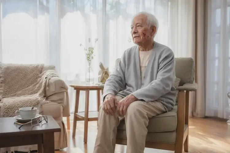 高齡老人脖子容易起濕疹不管它會(huì)自己痊愈嗎(圖1)