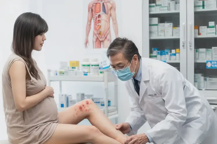 哺乳期媽媽小腿偶爾起濕疹不管它會自己好嗎(圖3)