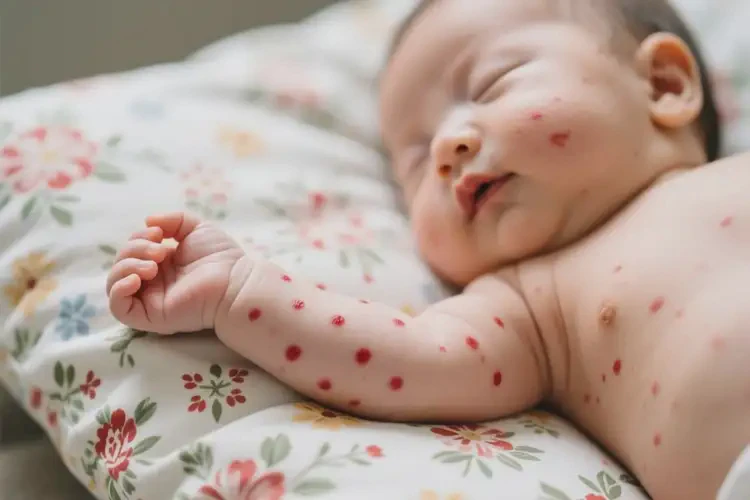 嬰兒手臂有濕疹不管它會(huì)自己自愈嗎(圖2)