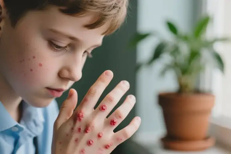 中學生身上出濕疹能不能徹底自愈(圖2)