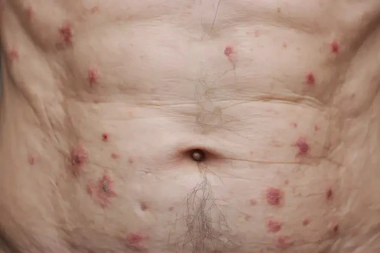 老年人肚子上經(jīng)常長濕疹可不可以徹底自愈(圖4)