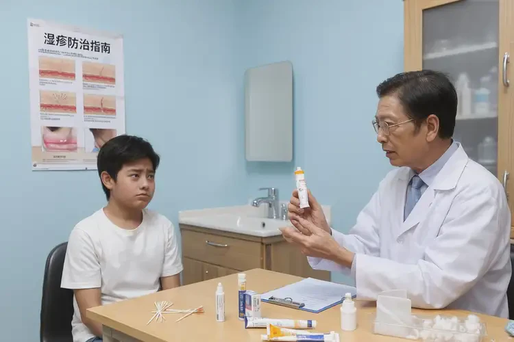 中學(xué)生脖子容易起濕疹不管它會自己好嗎(圖3)