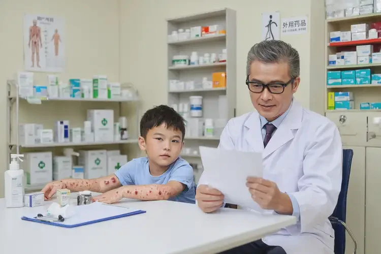 小孩身上長濕疹能靠自己自愈嗎(圖2)