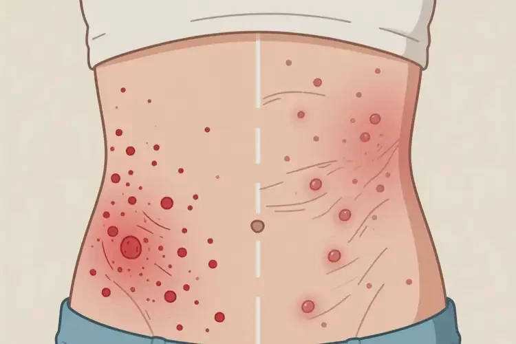 青少年肚子上起濕疹能徹底自愈嗎(圖4)