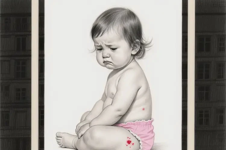 小學(xué)生屁股上長濕疹不管它會自己自愈嗎(圖1)