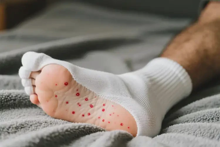 男人脚上偶尔起湿疹可以彻底自愈吗(图3)