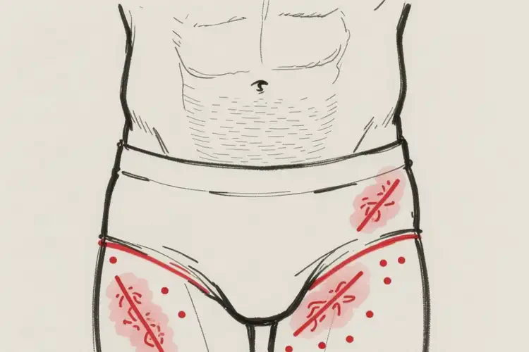 男生屁股經(jīng)常起濕疹不管它會(huì)自己自愈嗎(圖1)