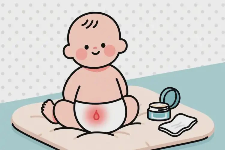 小孩屁股經(jīng)常起濕疹能徹底自愈嗎(圖1)