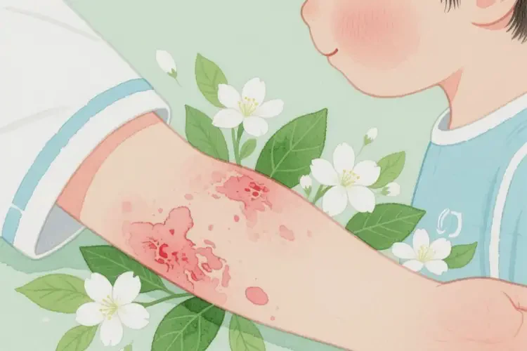 儿童手臂容易长湿疹能靠自己自愈吗(图4)