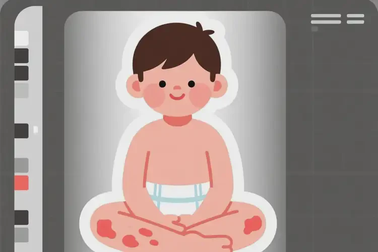 少兒屁股有濕疹不管它會(huì)自己自愈嗎(圖2)