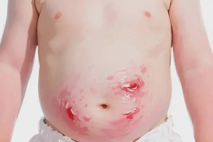 儿童肚子偶尔长湿疹能靠自己自愈吗(图3)