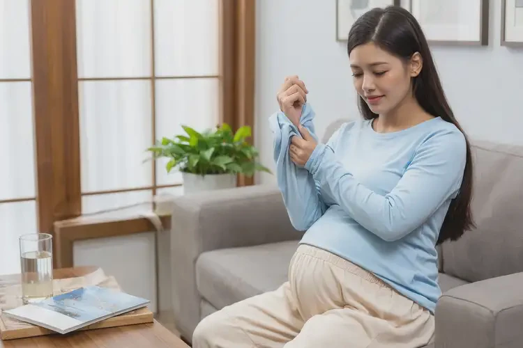 孕妇手臂上经常起湿疹可不可以彻底自愈(图1)