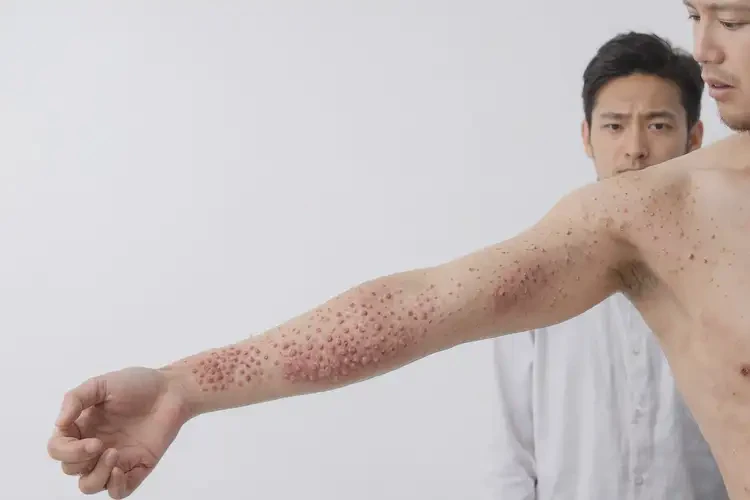 青年人四肢出濕疹能徹底自愈嗎(圖4)