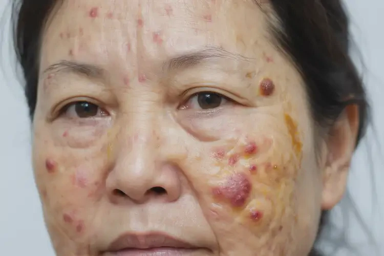 女性臉上出現(xiàn)濕疹能靠自己自愈嗎(圖3)