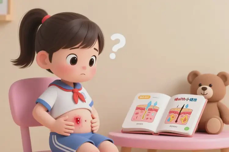 小學(xué)生肚子上有濕疹不管它會(huì)自己痊愈嗎(圖3)