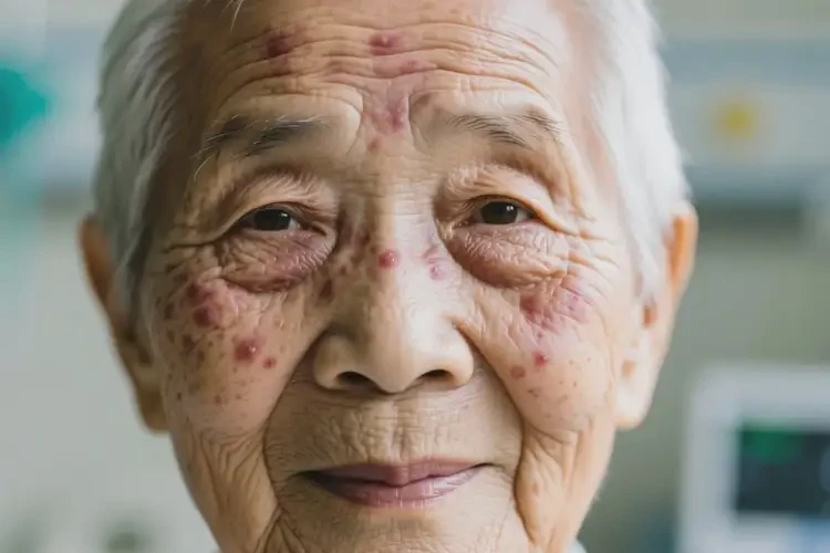 老人面部經(jīng)常長(zhǎng)濕疹不管它會(huì)自己自愈嗎(圖4)