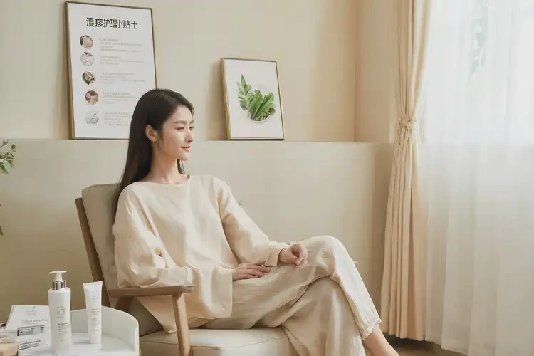 女人小腿上經常長濕疹不管它會自己自愈嗎(圖1)