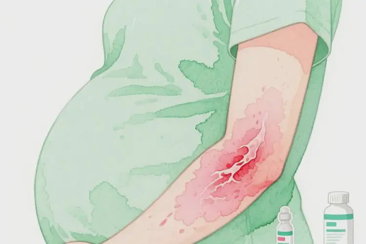 孕婦手臂上偶爾長濕疹能靠自己自愈嗎(圖3)