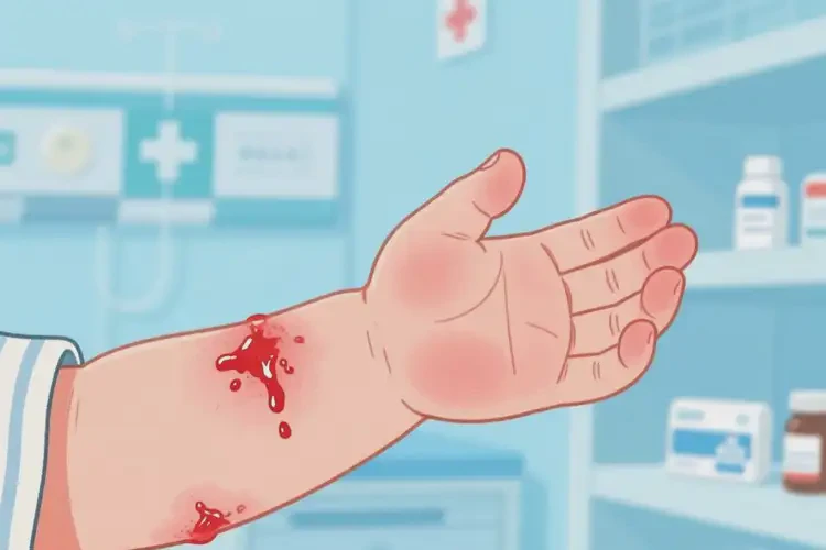 幼兒手臂出現(xiàn)濕疹不管它會自己好嗎(圖3)