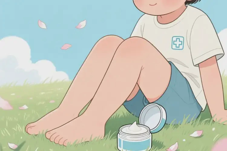 兒童大腿上有濕疹不管它會自己痊愈嗎(圖3)