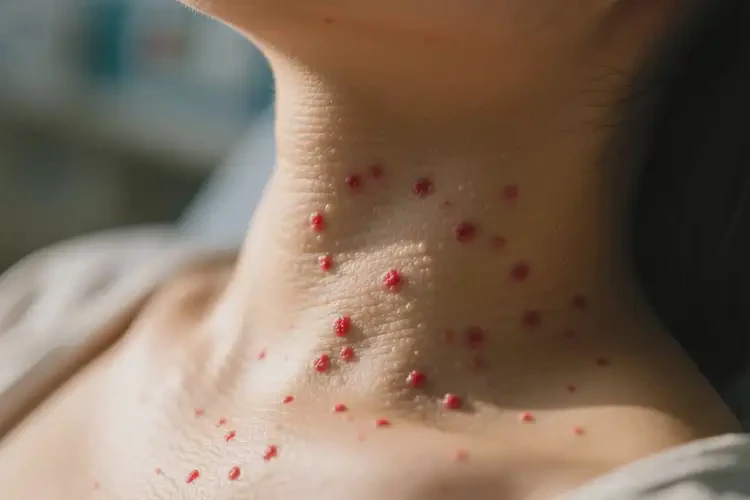 產(chǎn)婦脖子上起濕疹不管它會自己痊愈嗎(圖3)