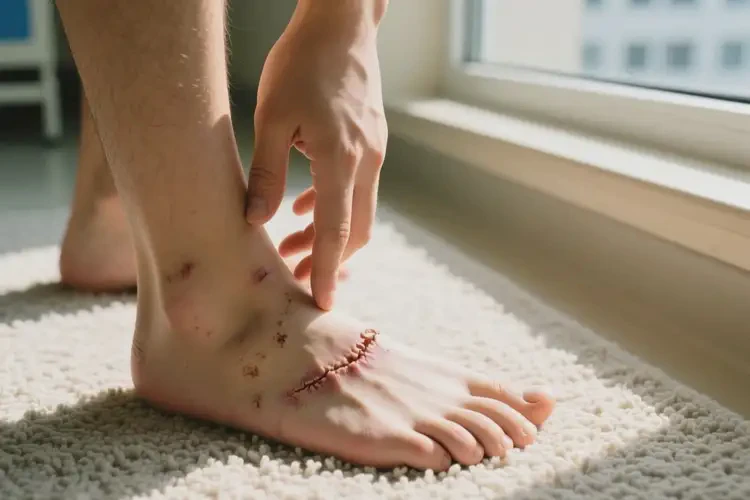 青年人脚上经常长湿疹能够彻底治愈吗(图1)