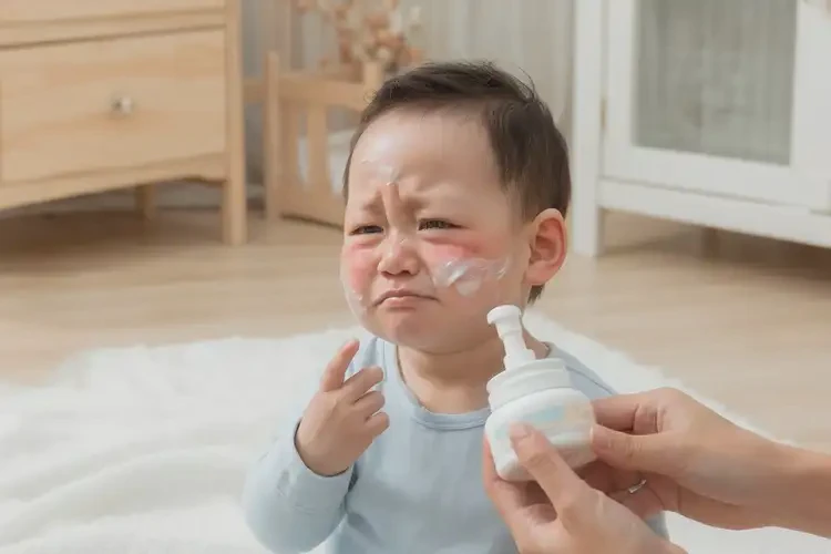 寶寶面部長濕疹能徹底自愈嗎(圖3)