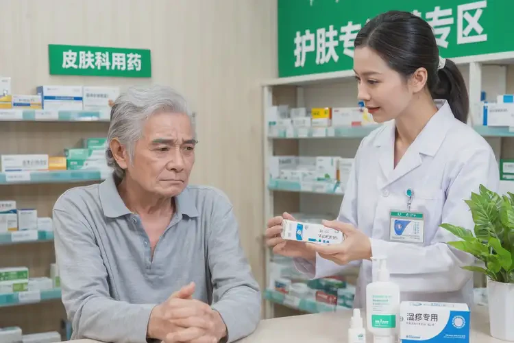 老年人脖子上出濕疹不管它會自己痊愈嗎(圖1)