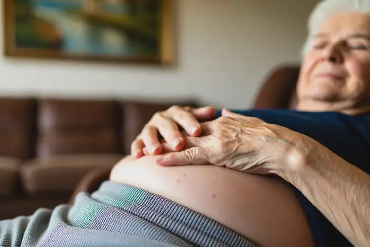 老年人肚子容易起濕疹可以徹底自愈嗎(圖1)