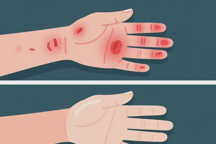 女性手上出濕疹能徹底自愈嗎(圖1)