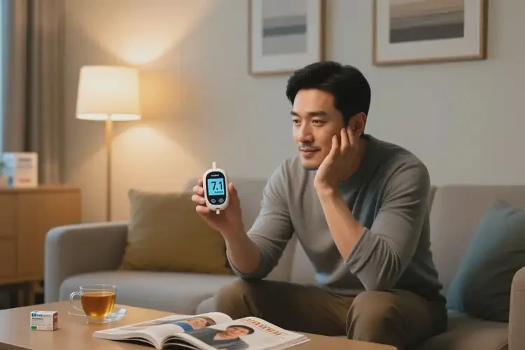 男人晚餐血糖7點(diǎn)1是糖尿病嗎(圖1)