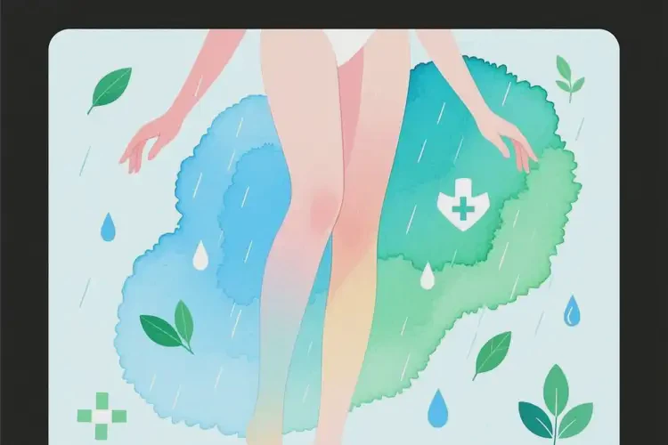 女生四肢经常长湿疹不管它会自己痊愈吗(图2)