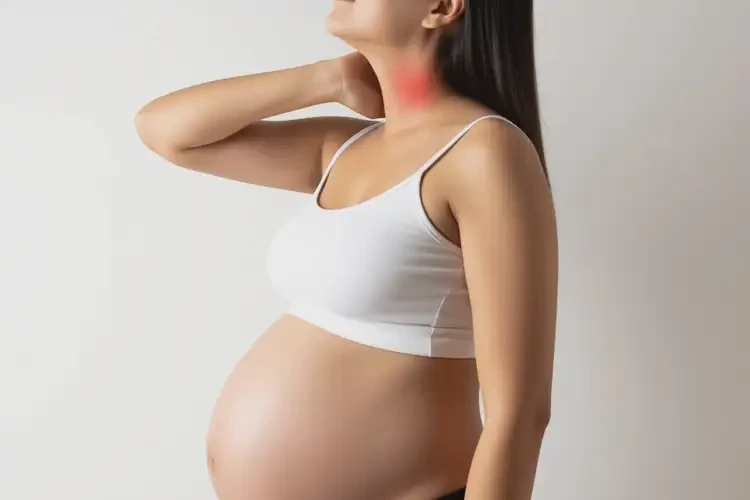 孕婦脖子長濕疹不管它會自己好嗎(圖1)