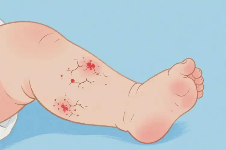 新生兒小腿容易長濕疹能靠自己自愈嗎(圖3)