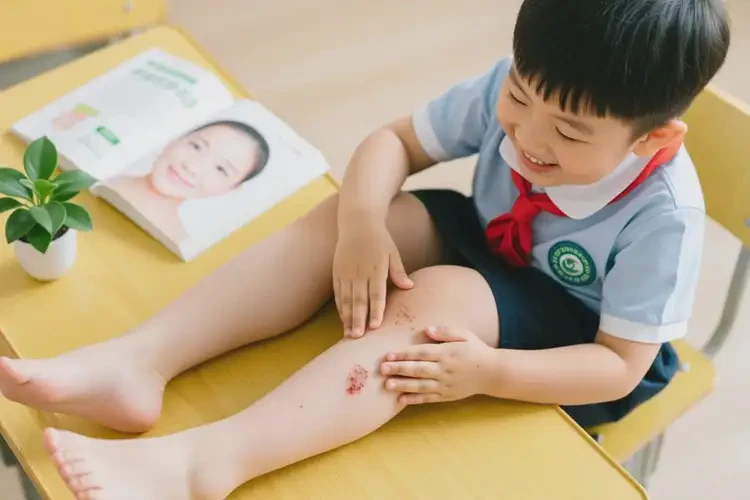 小學(xué)生小腿容易長濕疹可不可以徹底自愈(圖3)