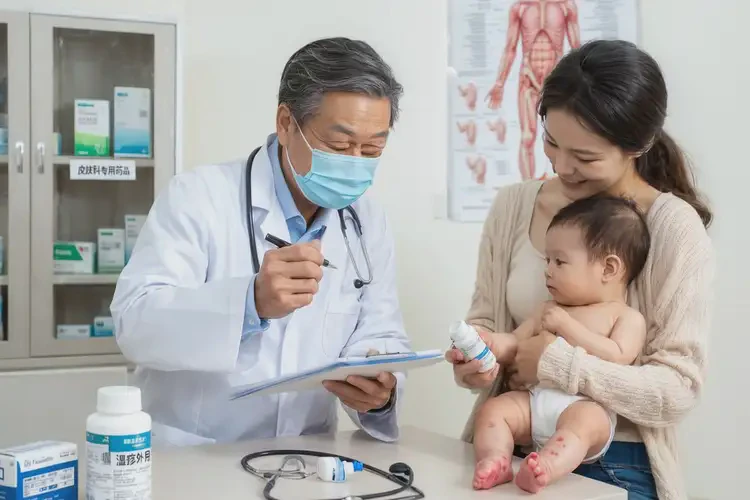 嬰幼兒大腿上偶爾長濕疹不管它會自己好嗎(圖2)