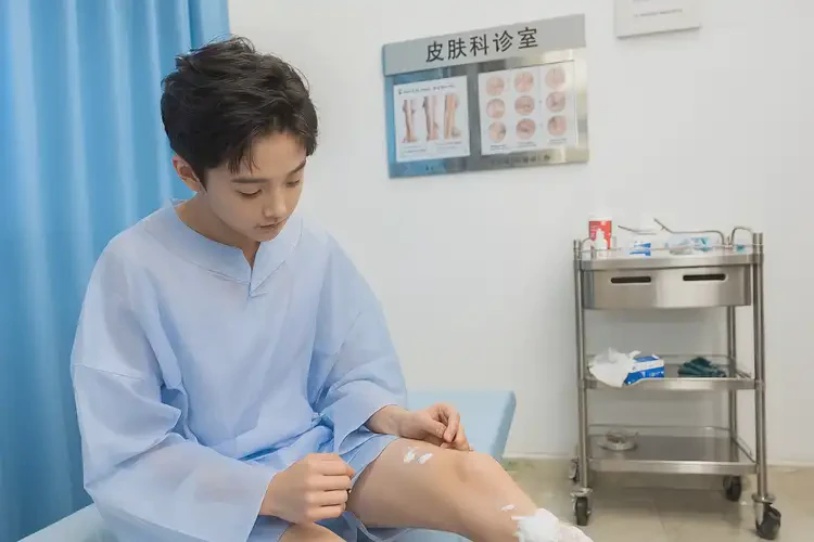 青少年小腿有濕疹不管它會自己自愈嗎(圖1)