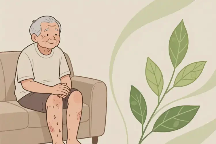 高齡老人小腿上出現(xiàn)濕疹可不可以徹底自愈(圖3)