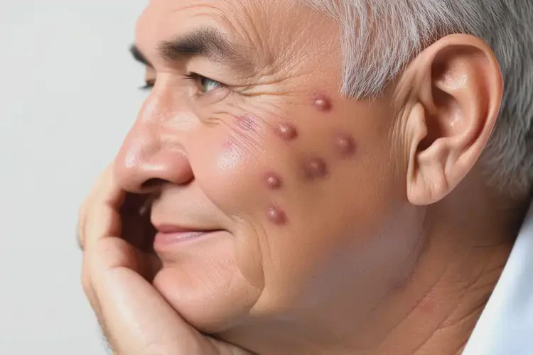 老年人面部起濕疹不管它會自己好嗎(圖3)