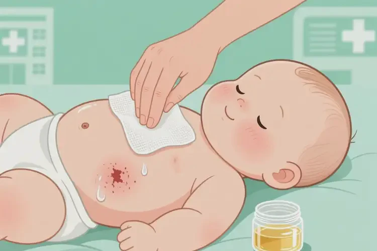嬰兒肚子上起濕疹可不可以徹底自愈(圖1)