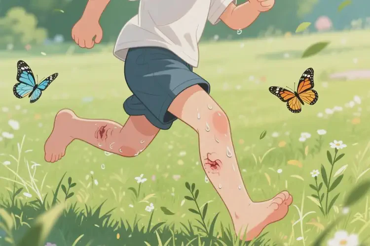 少兒四肢出現(xiàn)濕疹可不可以徹底自愈(圖1)