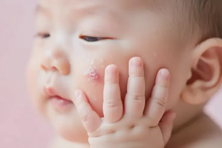 婴儿面部长湿疹能彻底自愈吗(图3)