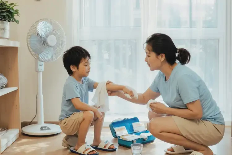 少兒脖子容易起濕疹可以徹底自愈嗎(圖2)